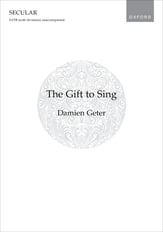 The Gift to Sing SATB choral sheet music cover